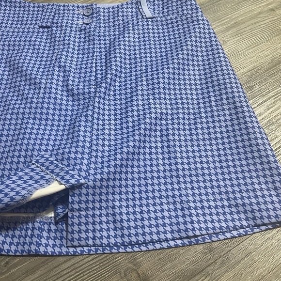NIKE GOLF Fit-Dry Flouncy Skirt Sz 4 Houndstooth Tennis Pickleball Golf Skort - Picture 3 of 9
